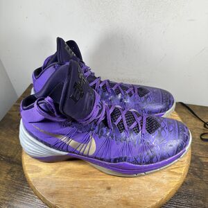 Nike Hyperdunk 2013 BHM Shoes Mens Size 14 Purple Black History Month 668771-575